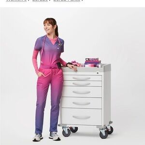 Women's Sunset high waisted Yola FREEx tall Skinny Scrub Pants